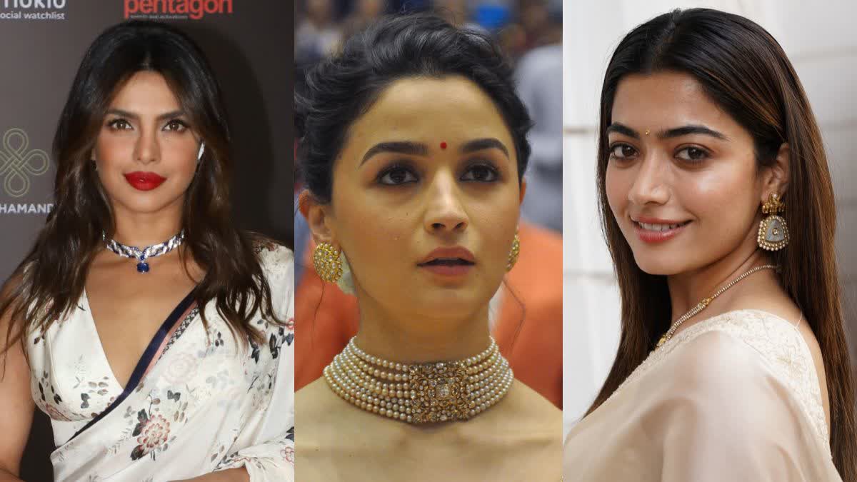 priyanka chopra Alia bhatt Rashmika Mandanna