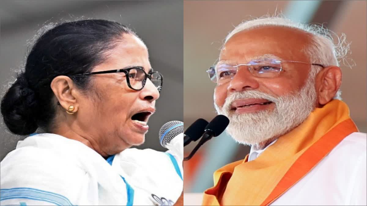 Mamata and PM Modi