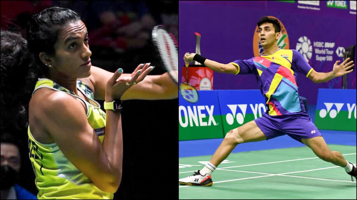 P V Sindhu and Lakshya Sen