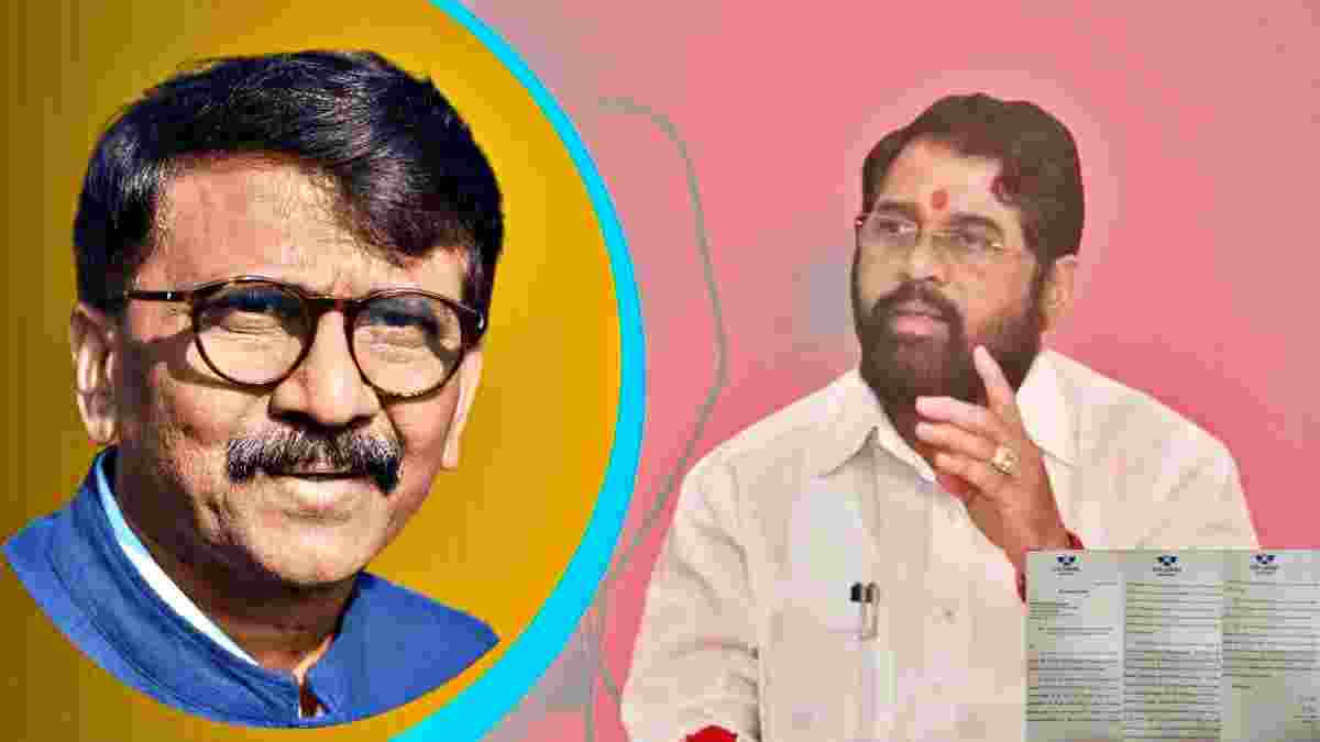 Eknath Shinde notice to Sanjay Raut