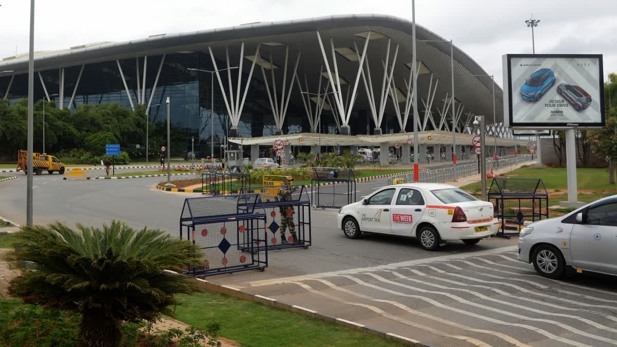 BOMB THREAT AT AIRPORT