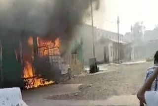 FIRE IN TWO GODOWNS IN BURHANPUR