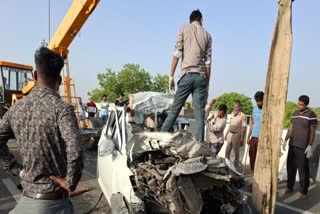 Road Accident In Bhilwara