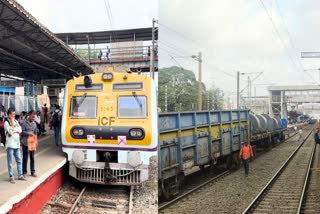Goods Train Derailed In Palghar