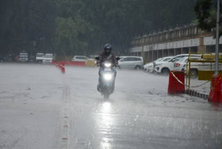 heavy rainfall affects West Bengal NE  intense heatwave conditions in North india