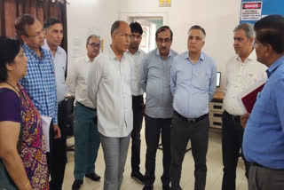 PHED Minister inspect filter plant