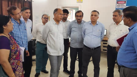 PHED Minister inspect filter plant