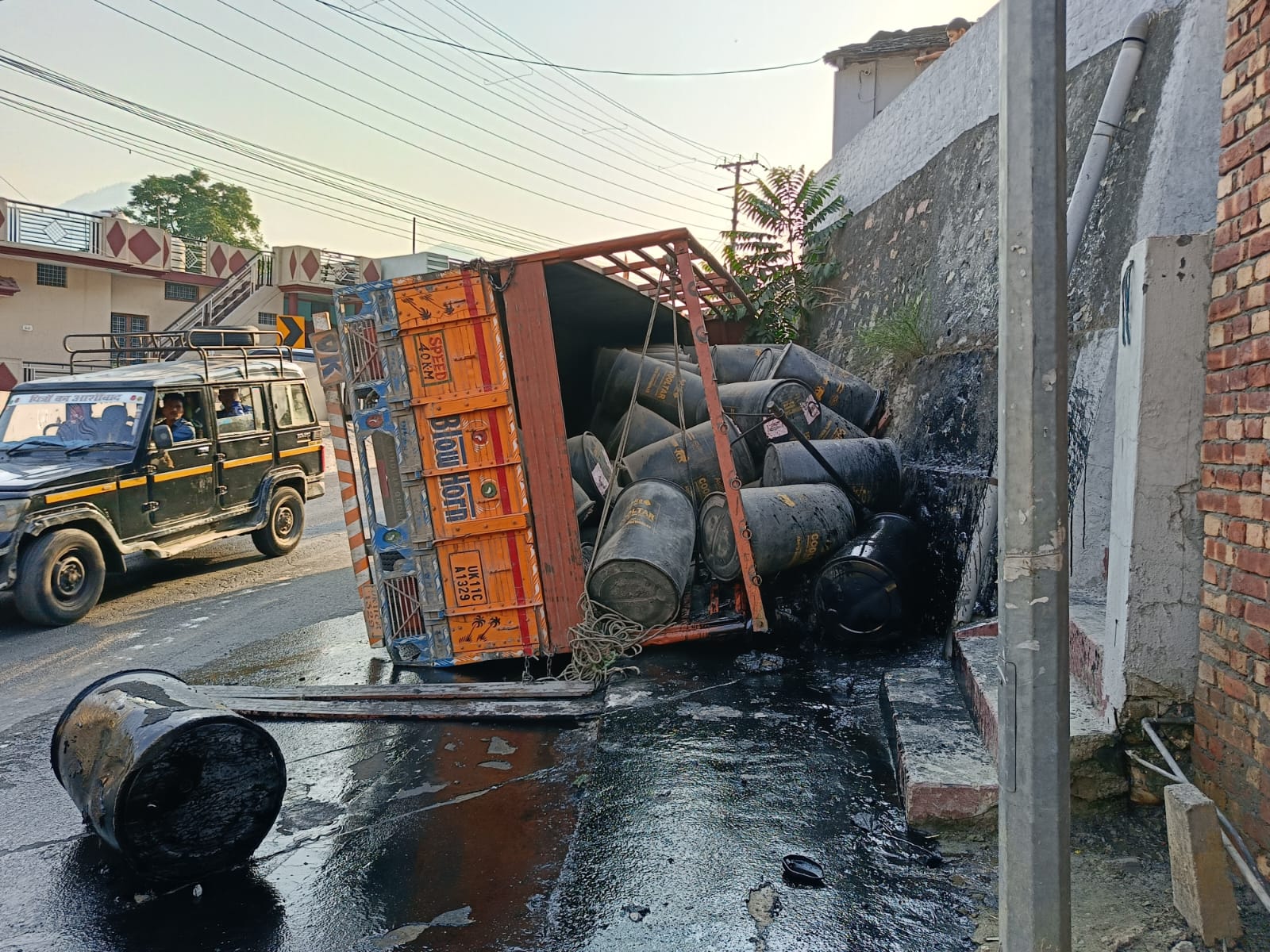 Srinagar road accident