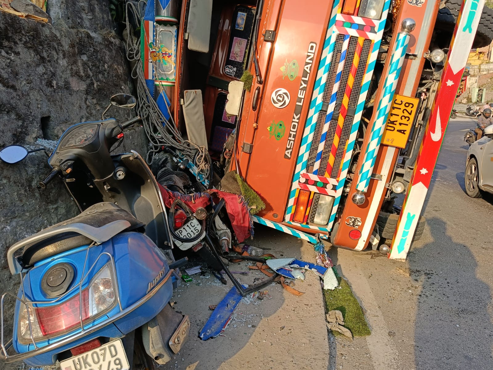 Srinagar road accident