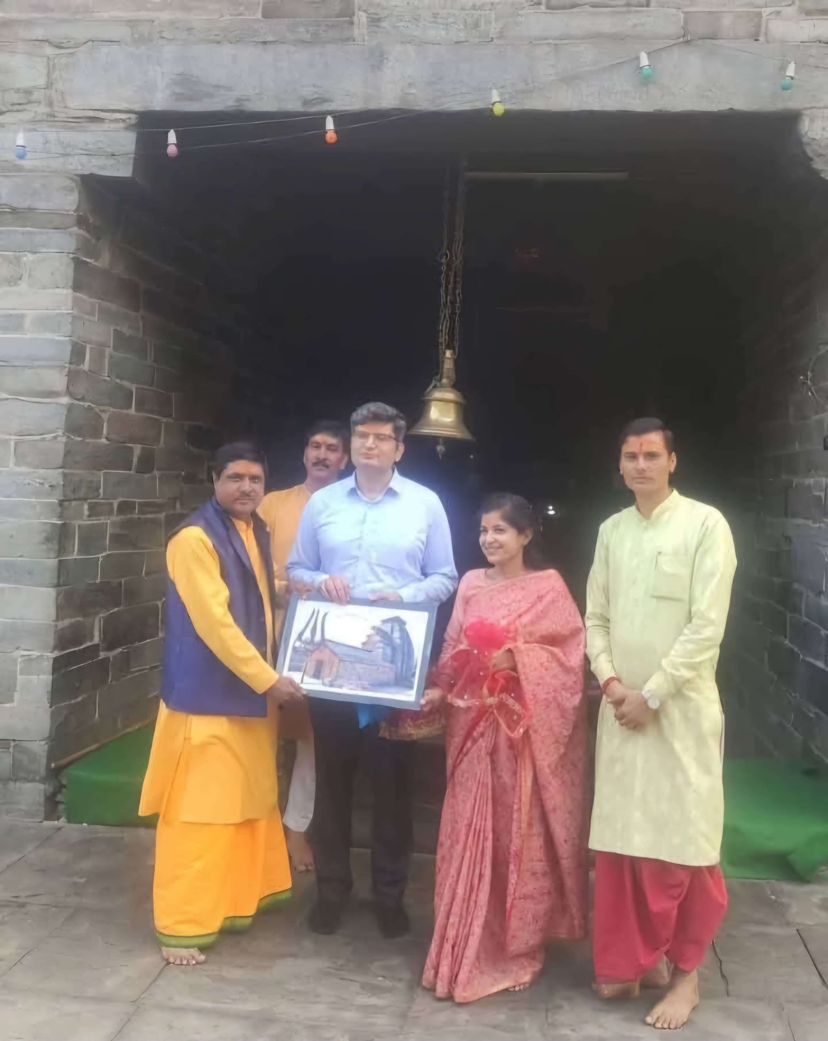 CHAMOLI DM SANDEEP TIWARI MARRIAGE