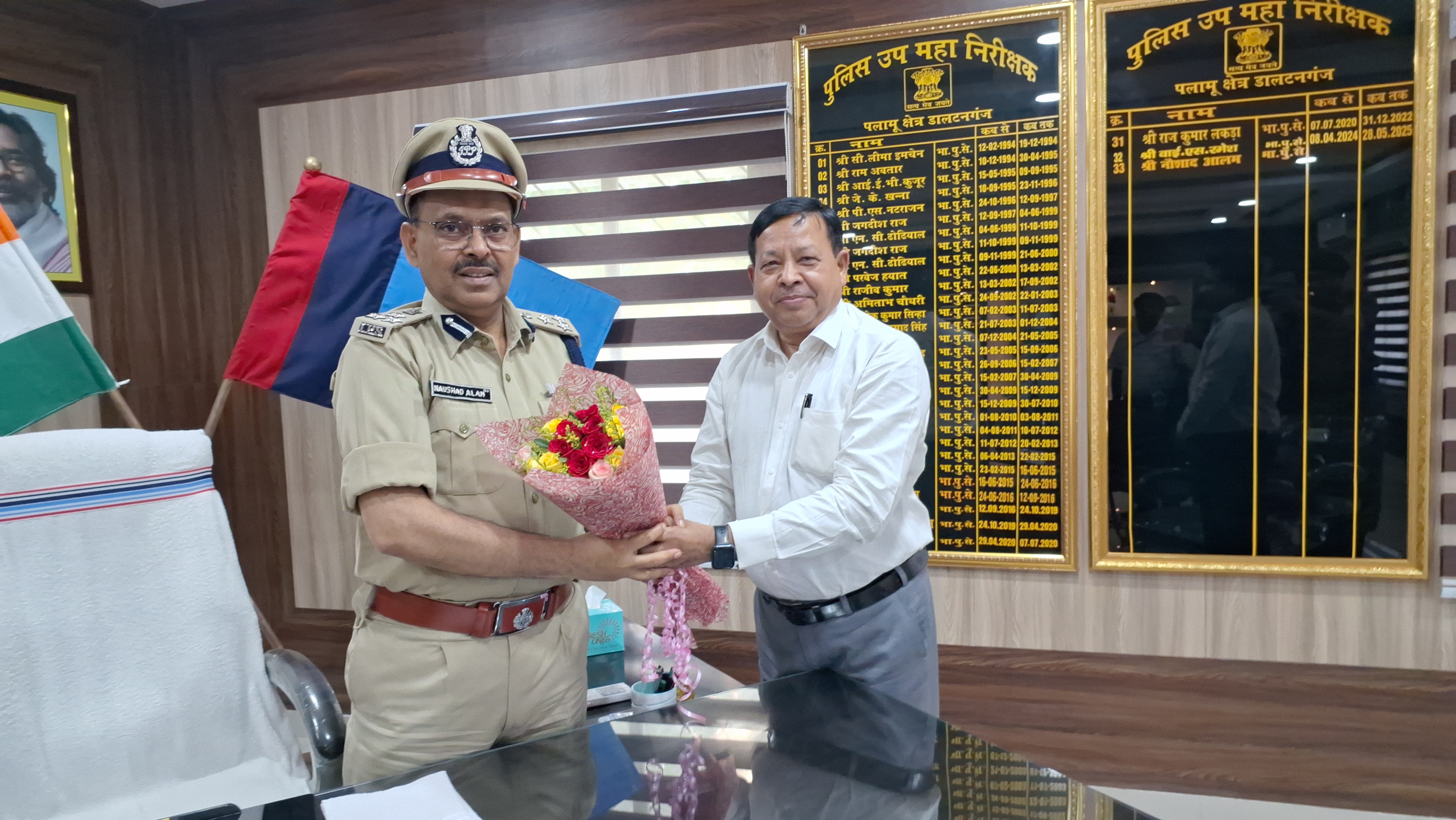 IPS Naushad Alam becomes 33rd DIG of Palamu