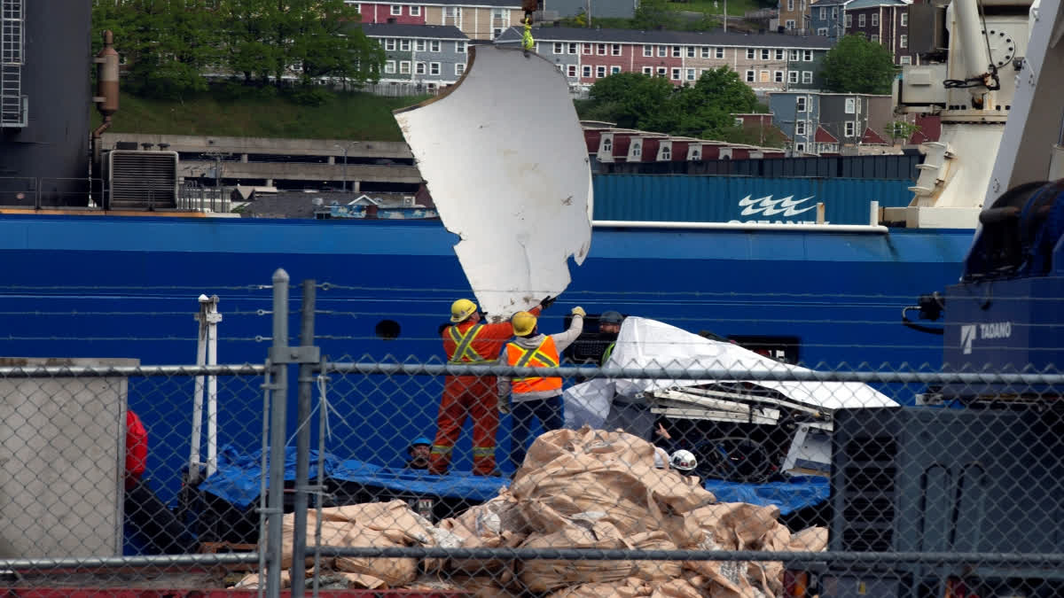 Human remains have likely been recovered from the Titan submersible wreckage, US Coast Guard says