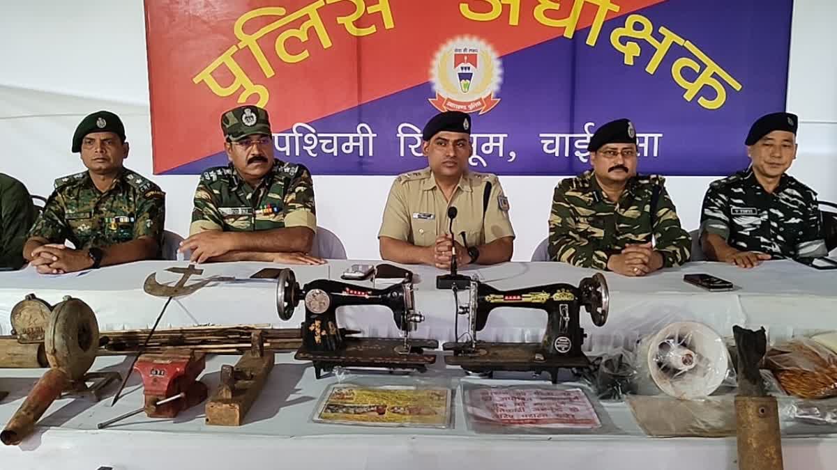 Chaibasa police recovered IEDs