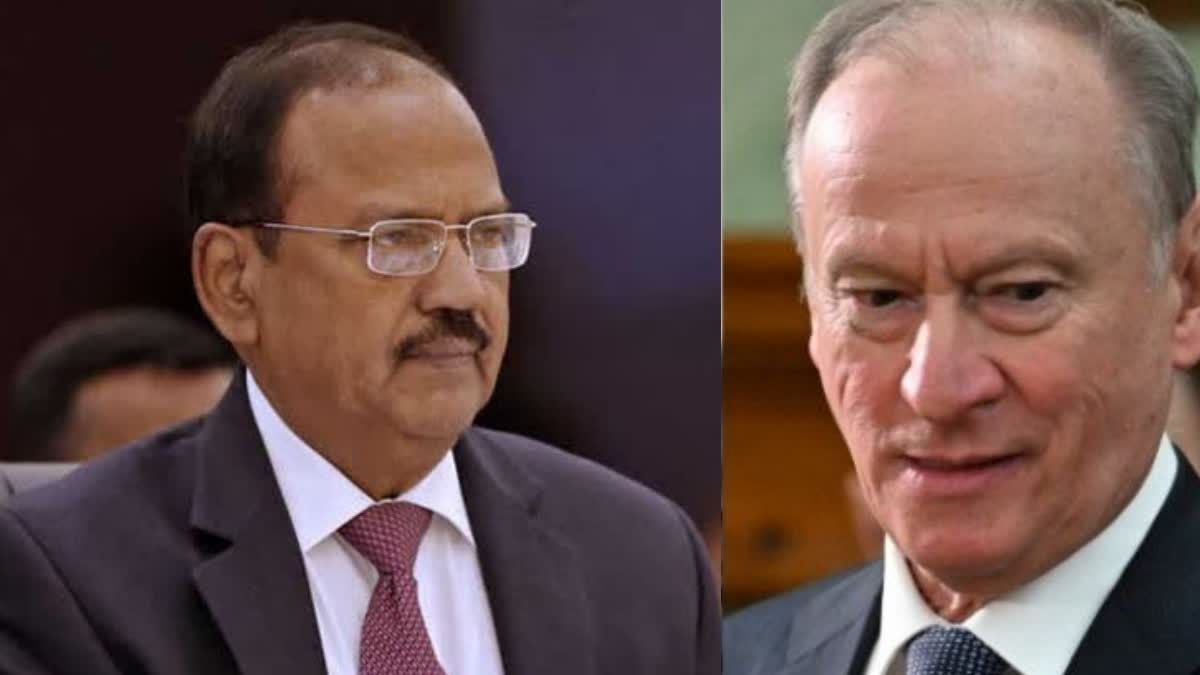 NSA Ajit Doval Nikolai Patrushev