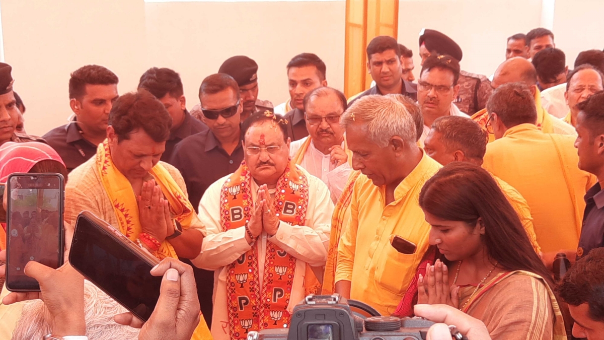 JP Nadda in Bharatpur