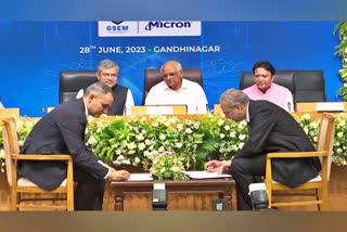 Union Minister Ashwini Vaishnaw on Gujarat govt signing MoU with US Chip maker Micron