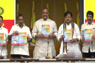 TDP Released the Book on YCP Navaratnalu