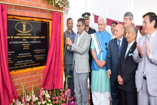 cji lays foundation stone of new high court complex in jammu