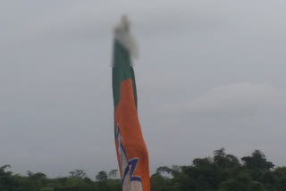 BJP Flags Controversy