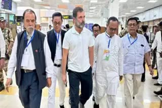 Rahul Gandhi in Manipur: ବିଷ୍ଣୁପୁର ନିକଟରେ ଅଟକାଇଲା ପୋଲିସ, ଯାଉଥିଲେ ଚୁରାଚାନ୍ଦପୁର