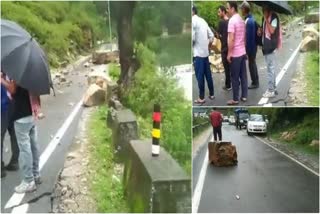 landslide on Uttarkashi NH 94