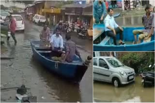 Himachal boat on kangra road