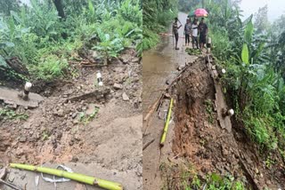 Assam landslide news