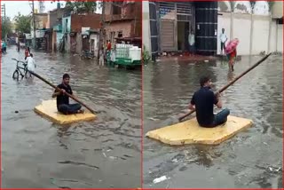 youth drive boat in faridabad