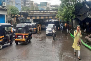 MAHARASHTRA HEAVY RAINS LASH MUMBAI AND ITS SUBURBS ONE DEAD AFTER FALLING TREE