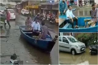 Boat On Road In Himachal