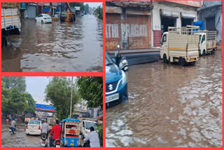 rain in Ludhiana today gave relief from heat to people