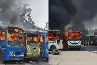 Ranchi Bus Stand Fire Accident