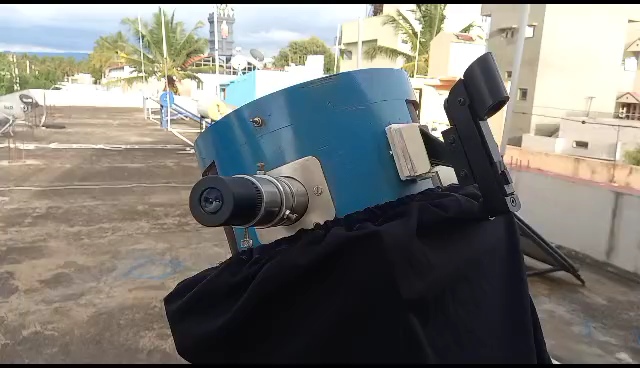 karnataka man made telescope