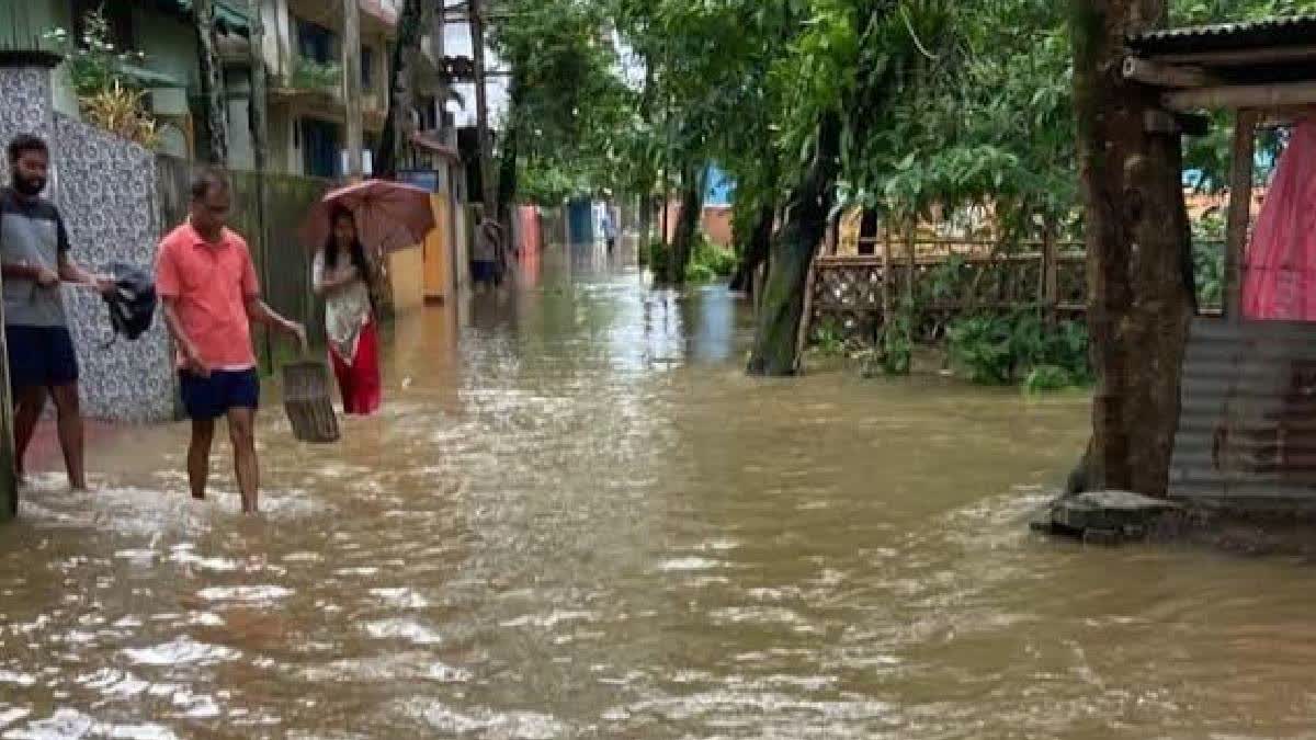 Five Assam Districts In Grip Of Floods, Overall Situation Improves