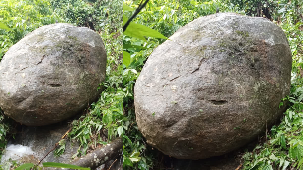 BIG STONE ISSUE IN KALLANODE  ജീവന് ഭീഷണിയായി പാറക്കല്ല്  അപകടകരമായ നിലയിൽ പാറക്കല്ല്  KALLANODE RESIDENTS IN FEAR