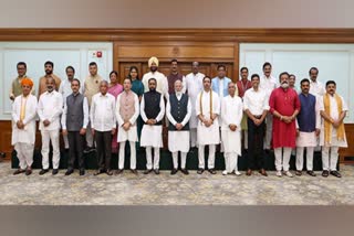 PM Narendra Modi  CABINET  Modi Met Ministers Of State  സഹമന്ത്രിമാരെ കണ്ട് പ്രധാനമന്ത്രി