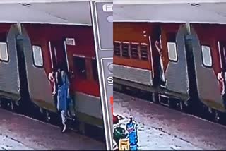 Train passed over girl