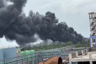 Fire Accident in Srikakulam District