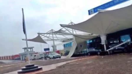 Rajkot Airport Canopy Collapses Amid Heavy Rain