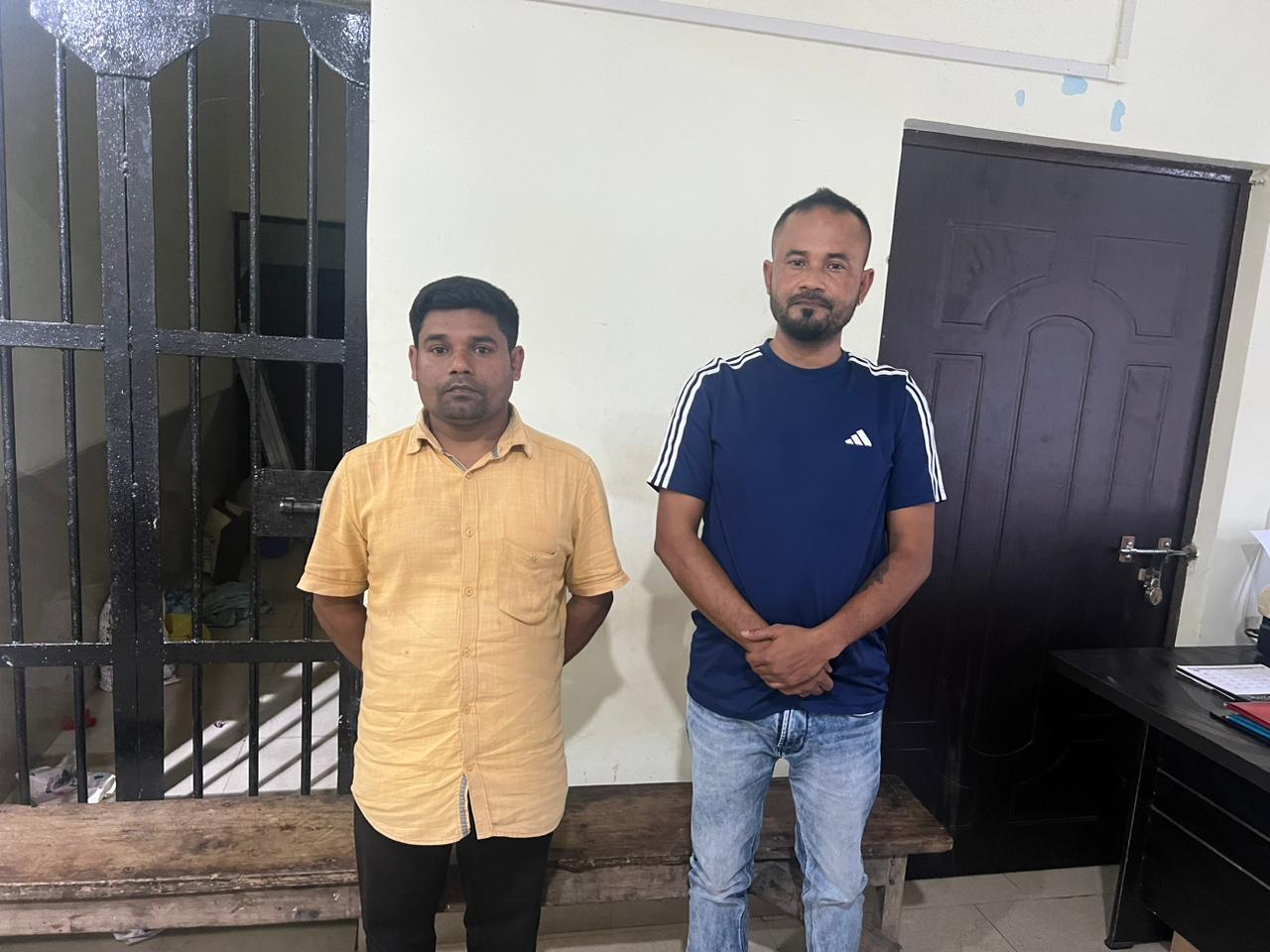 3 smuggler arrested with huge quantity of ganja in golaghat