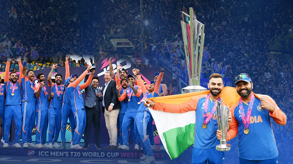 हमने दिल टूटते देखा है, इसलिए यह इतना खास था... टी20 वर्ल्ड कप की जीत पर रोहित शर्मा ने बोली मन की बात 2 आज ही के दिन रोहित की अगुवाई में विराट चमत्कार हुआ था
