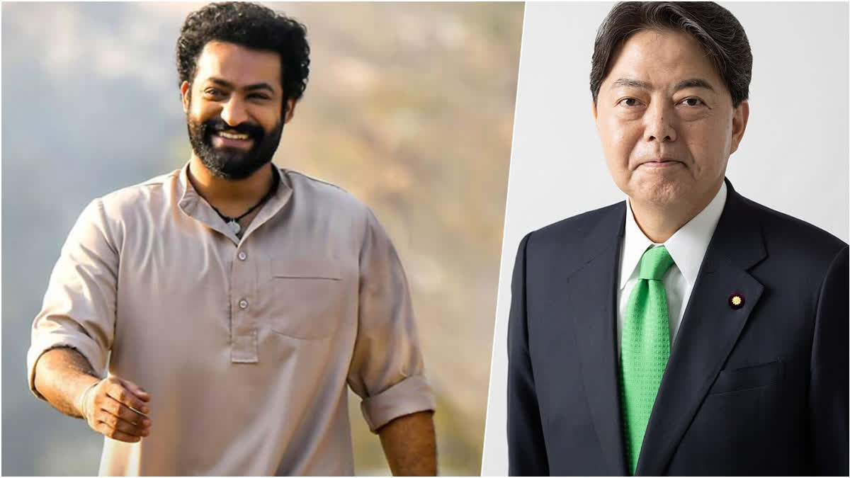 Japanese Minister of Foreign Affairs Yoshimasa Hayashi, who came to India for a two-day visit, has showered immense appreciation on the movie RRR. The minister even shared that he is a big fan of Jr NTR.