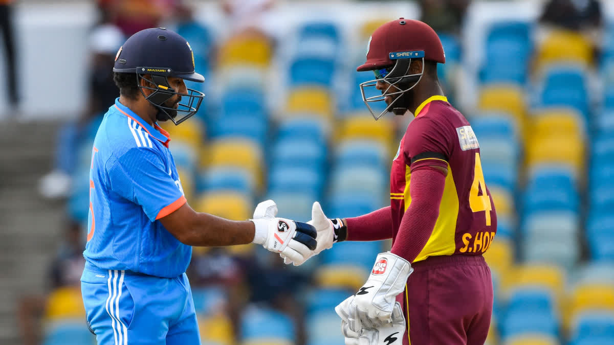 West Indies vs India 2nd ODI ETV BHARAT