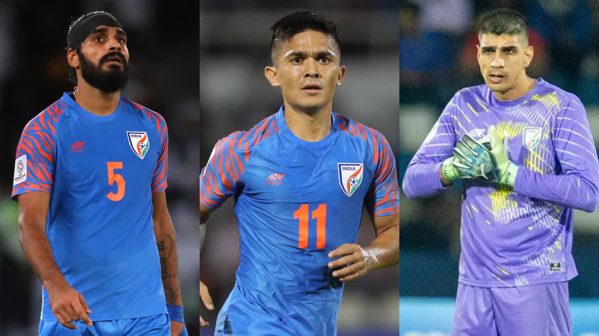 Asian Games 2023  Asian Games  Sunil Chhetri  Gurpreet Singh Sandhu  Sandesh Jhingan  India Football Squad for Asian Games 2023  AIFF President Kalyan Chaubey  ഏഷ്യന്‍ ഗെയിംസ്  ഏഷ്യന്‍ ഗെയിംസ് 2023  സുനിൽ ഛേത്രി  സന്ദേശ് ജിങ്കൻ  ഗുർപ്രീത് സിങ്‌ സന്ധു  ഏഷ്യന്‍ ഗെയിംസ് ഇന്ത്യന്‍ ഫുട്‌ബോള്‍ ടീം