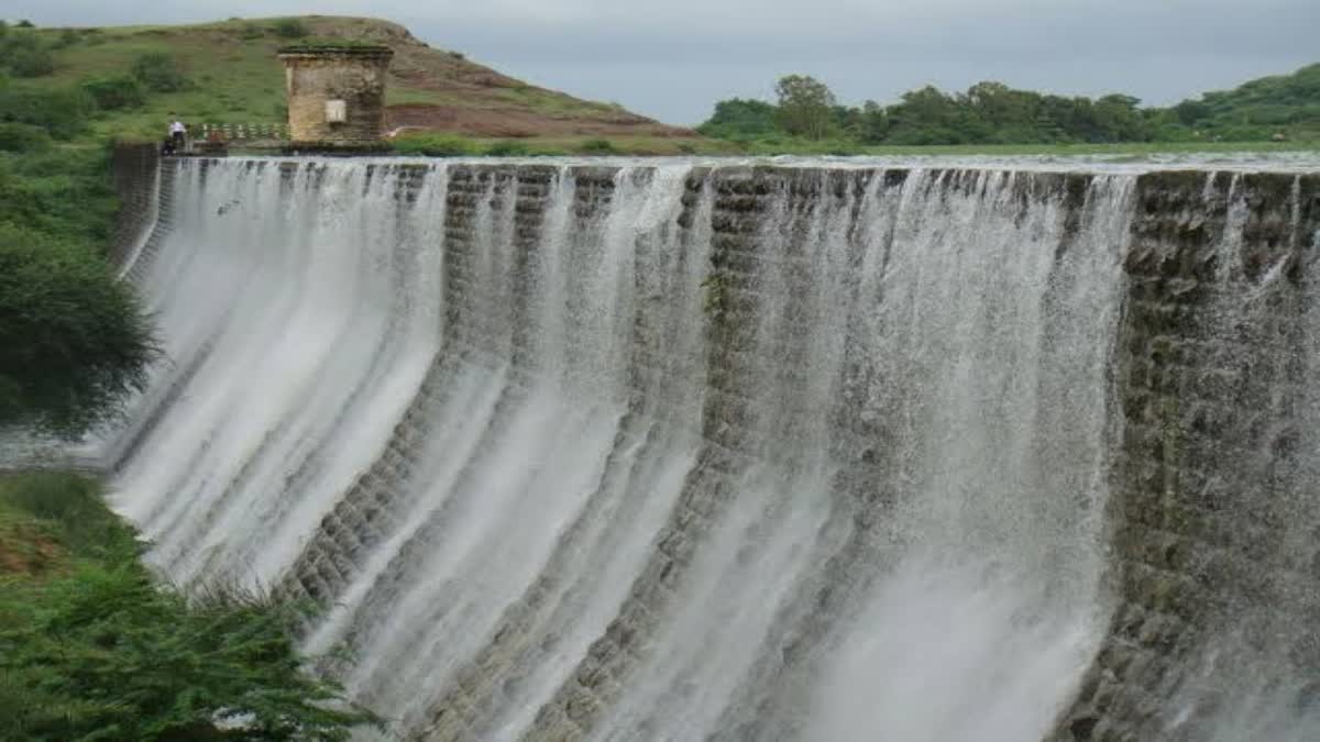 જામનગરનો વિજરખી ડેમ થયો ઓવરફ્લો, જુઓ ડ્રોન વિડીયો