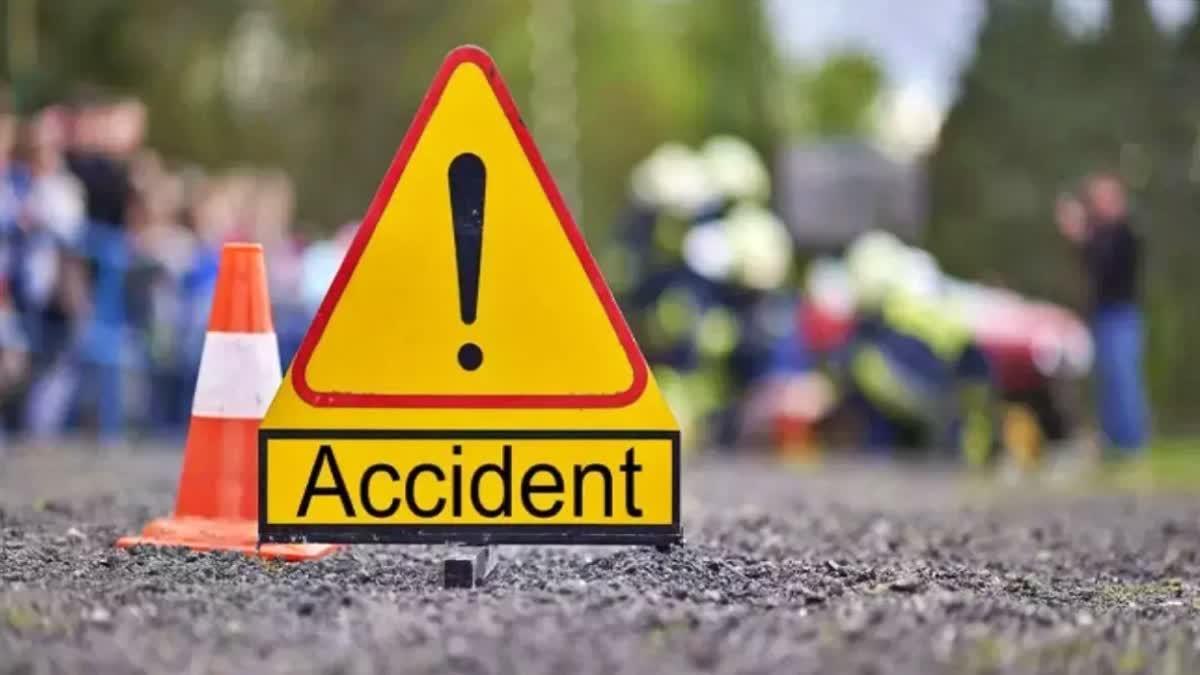 bike accident in una