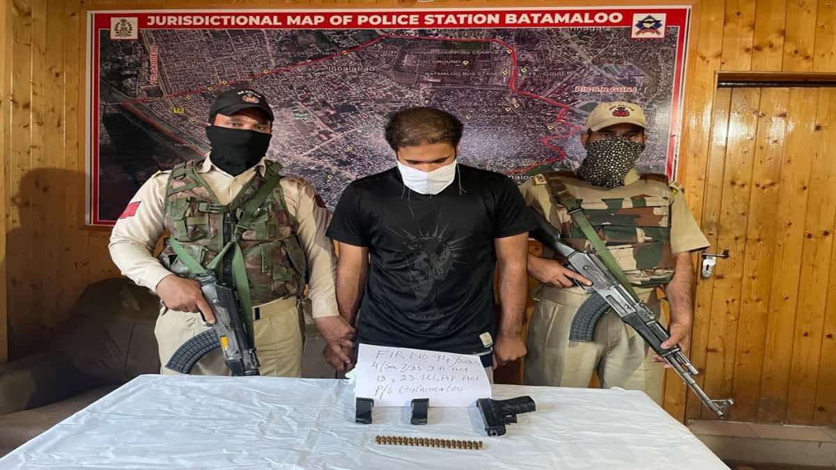 hybrid-militant-arrested-in-srinagar