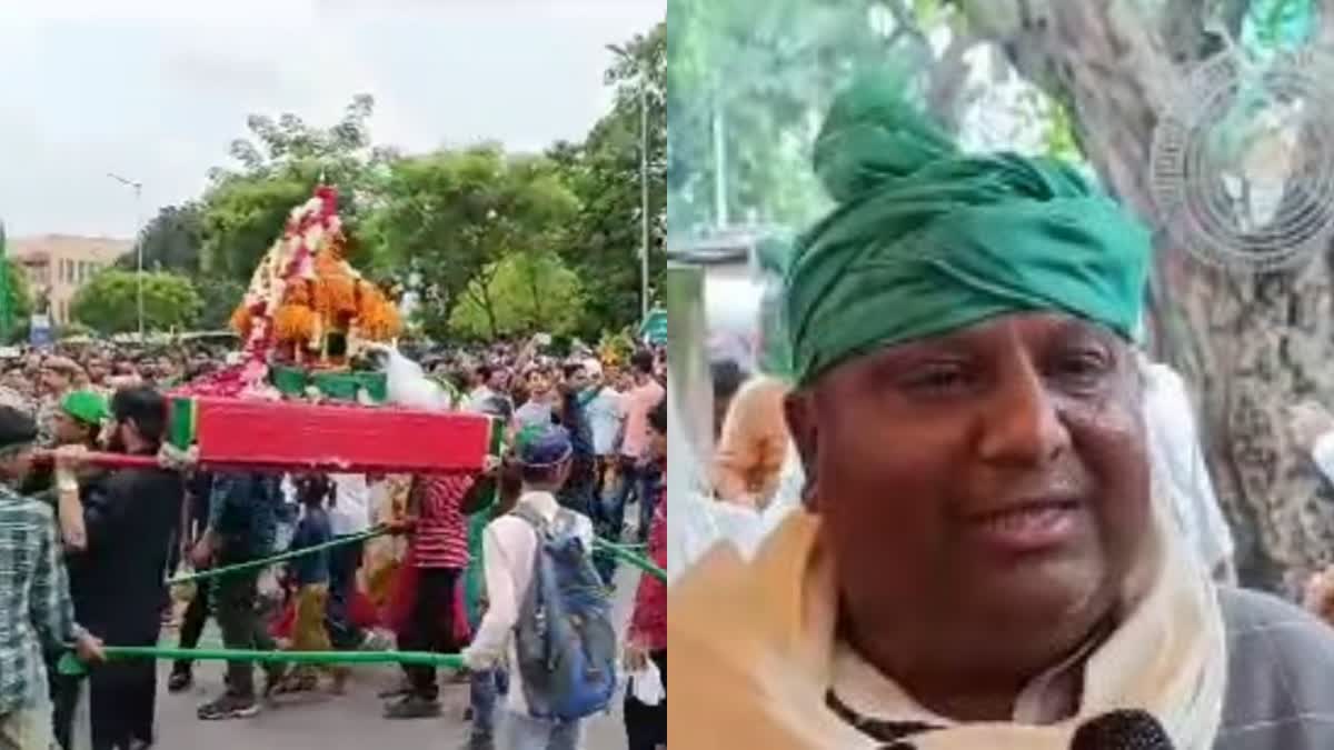 Imran Hussain reached INA Jor Bagh Karbala