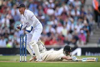 Ashes 2023  Ashes  England vs Australia  Ashes 2023 England vs Australia  England vs Australia Fifth Test Day  Australia  Chris Woakes  Steve Smith  Todd Murphy  Ashes  ആഷസ് പരമ്പര  ഇംഗ്ലണ്ട് vs ഓസ്‌ട്രേലിയ  സ്റ്റീവ് സ്‌മിത്ത്  പാറ്റ് കമ്മിന്‍സ്  ടോഡ് മര്‍ഫി  ബെന്‍ സ്റ്റോക്‌സ്