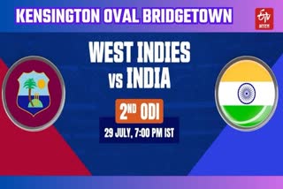 India vs West Indies 2nd ODI match preview and weather update